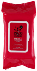 Wags & Wiggles Pañitos Freshen Fresa - 100 Unidades